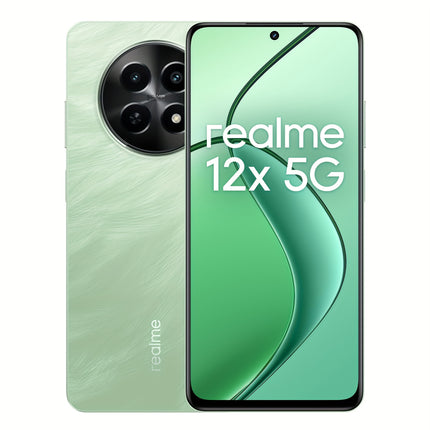 Realme 12X 5G 6GB+128GB 5G LTE, Global Version, Unlocked Cellphone, Android 14 Smartphone 50MP AI