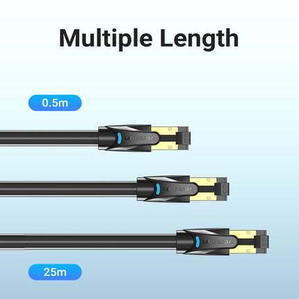 Vention Ethernet Cable RJ45 Cat8 Lan SFTP 40Gbps 2000M