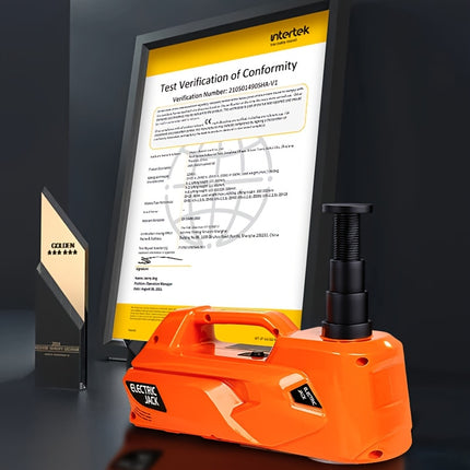 5T/53.01cm Electric Jack, 12V Portable Tire Changing Tool