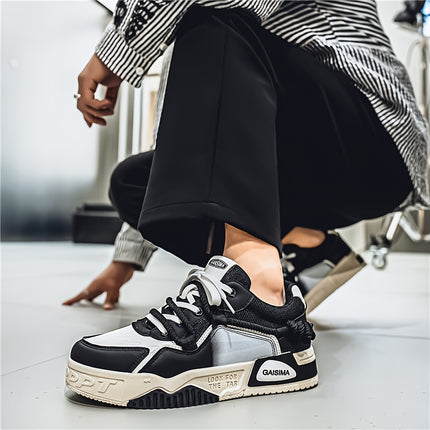 Men'S 2025 Summer Sneakers - Breathable Low-Top Lace-Up Casual Shoes with Rope Lacing,