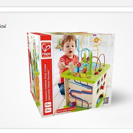 Happy Farm Game Box Bead-stringing Toy Treasure Chest Complex Beaded Baby Large Baby Children Educational Toys