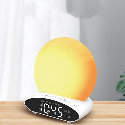 Wake up projection clock night light