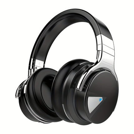 Active Noise Cancelling Wireless Headphones, 30H Playtime, with Microphone,