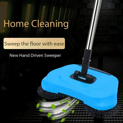 1pc Manual Sweeper Mop and Vacuum Combo for All Hard Floors Pet Hair