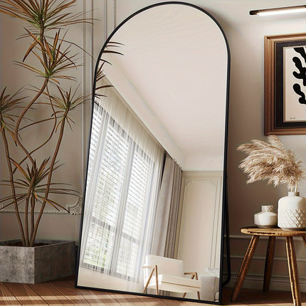Full Body Mirror With Stand Large Floor Standing Mirror,