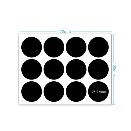48pcs Jar Stickers Kitchen Label Stickers Blackboard Spice Labels Sticker Kitchen Storage Organizer Bottles Label Chalkboard Tag