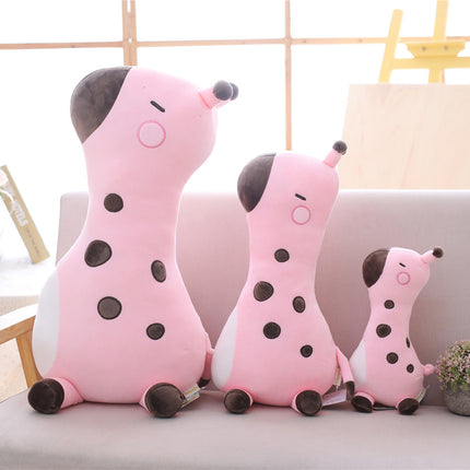 Girls sleep with Sika Deer toys animals.