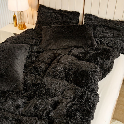 Duvet Cover Set, Winter Bedding, Machine Washable, Zipper Closure