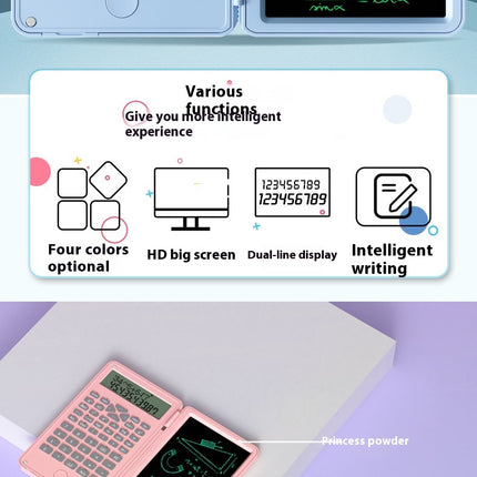 New Scientific Calculator Accounting Special Portable Mini Tablet Computing Machine Handwriting Board Exam Student
