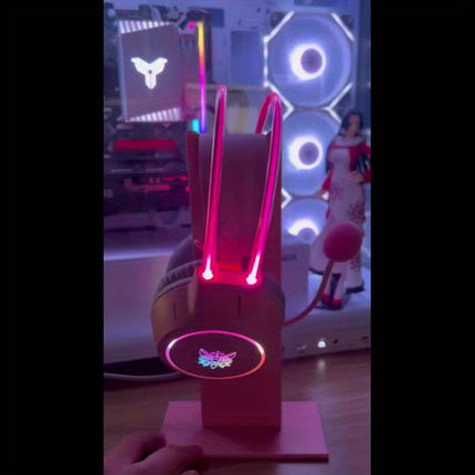 X15 Pro Gaming Headset with RGB, Noise Cancelling Mic & Surround Sound - Compatible for PS/PC/Laptop,