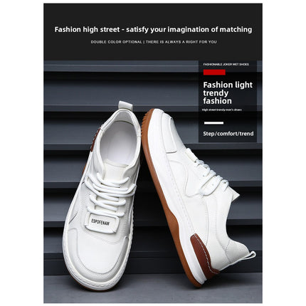 Men'S Low-Top Sneakers - Slip-On Closure, Cushioned EVA Insole & Non-Slip Rubber Sole