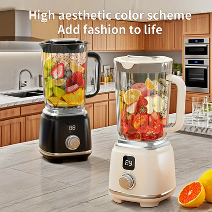 Portable Rechargeable Juicer with Digital Display  Compact Design, Suitable for Smoothies,