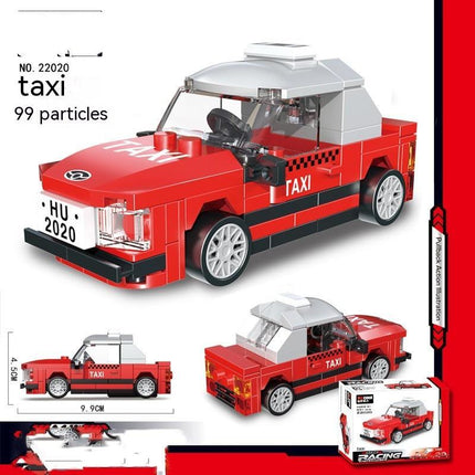 Building Block City Recycling Car Assembly Toy
