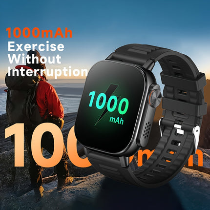 Smart Watch Full Screen Smartwatch Wireless Calling with Automatic Motion Recognition 100+ Sports