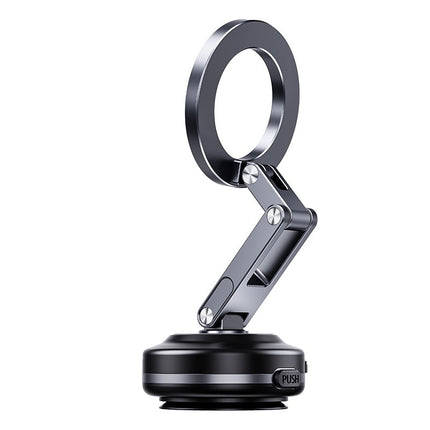 Double Suction Cup Car Mobile Phone Bracket Vacuum Adsorption Magnetic Bracket