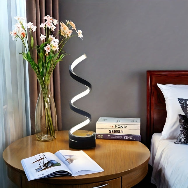 1/2 Vintage USB-Powered LED Table Lamp with Dimmer Adjustable 3-Level, Portable Bedside Lamp Suitable