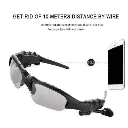 Wireless Headphones For Music, Calls & Navigation, Stereo Sound Earphones, Wireless Headset With Mic