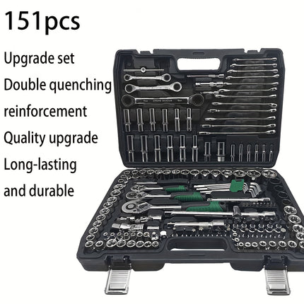 Tool Kit Set, Professional High-Quality Automotive Repair Tools - 46/53/61/82/151pcs