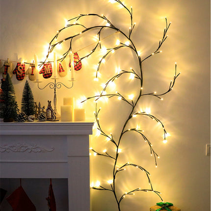 LED Light String Arrangement Colored Light Rattan Room Decorative Light