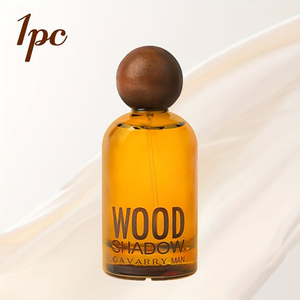 Men'S Luxury Wood Perfume - Long-Lasting Sandalwood Scent, Elegant Amber Liquid in Sophisticated