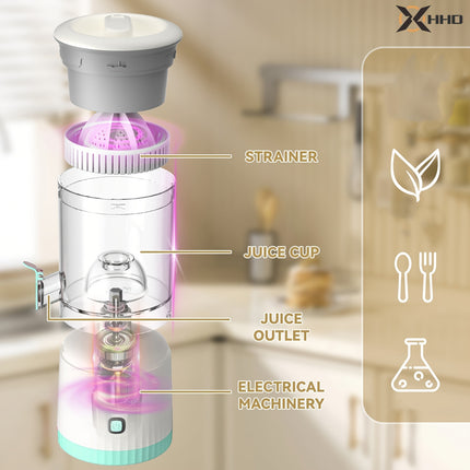 Mini Juicer - Automatic, Compact Design for Fresh Orange Juice