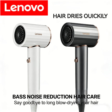 Lenovo Professional Hair Dryer for all Hair Types - Quick-Dry, Low-Noise Hair Dryer with Overheat Protection,