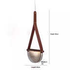 Brown belt smoke gray glass / Neutral Light