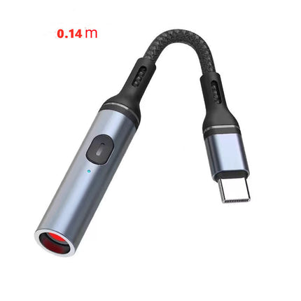 TYPE-C Mobile Phone Car Cigarette Lighter Charging Cable Fast Charge