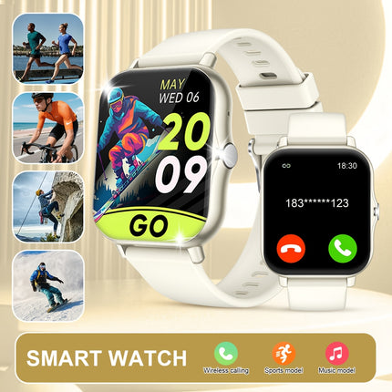 New Smartwatch, Suitable for Both Men and Women, Featuring Sports Modes, Wireless Calling and App
