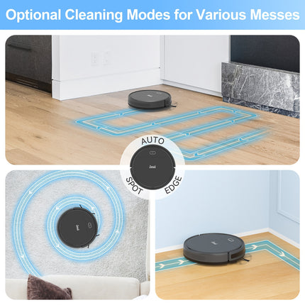 Meet The Robot Vacuum: With Powerful Suction, Tangle-free Pet Hair Extraction, And A Detachable Mop
