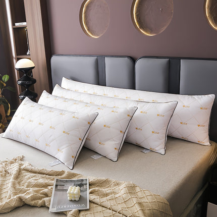 A High-Quality, Soft, And Comfortable Long Pillow with Love Heart, Perfect for Body Support.