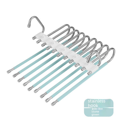 Retractable Multifunctional Stainless Steel Folding Coat Hanger