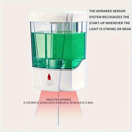 23.67oz Automatic Sensing Soap Dispenser for Washing Mobile Phones and Disinfection, Contactless