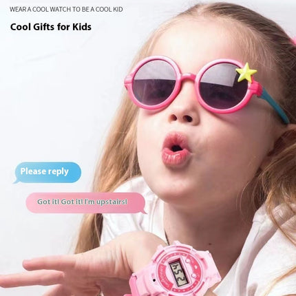 A Pair Of Children's Toy Walkie-talkie Watch Long-distance HD Wireless Call