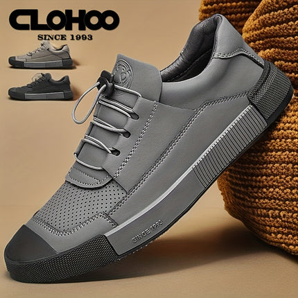 Lightweight Sneakers with Rubber Sole - Fashionable Versatile Sports