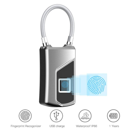 Bicycle Fingerprint Intelligent Anti-theft Lock