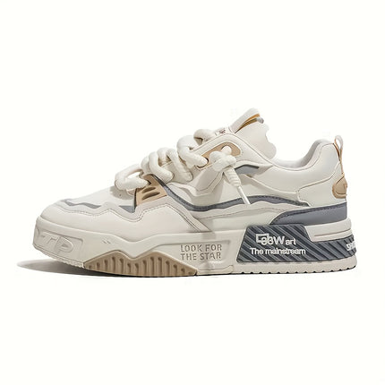 [sneakers] Men'S Casual Training Skate Shoes, Available in Larger Sizes with Stylish Laces,