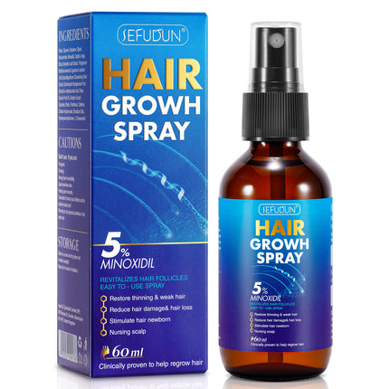 SEFUDUN Micro Needle Roller Scalp Massage Hair Care Essential Oil