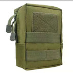 Army Green storage bag / 16.5x12x5.5cm