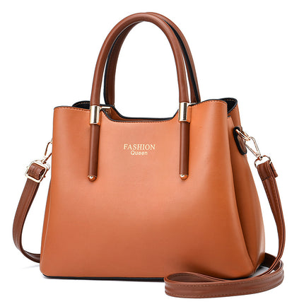 Shoulder Bag Crossbody Bag - Women's Top Handle Bag Large Capacity Letter Graphic