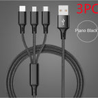 Black 3PC / 1.2m