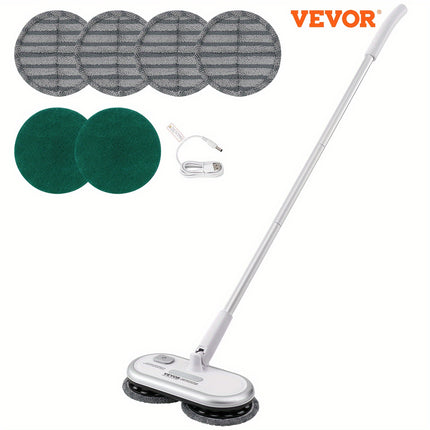 Electric Mop Up To 70 Mins Powerful Battery, Electric Spin Mop With Dual Spinning Mop Heads,