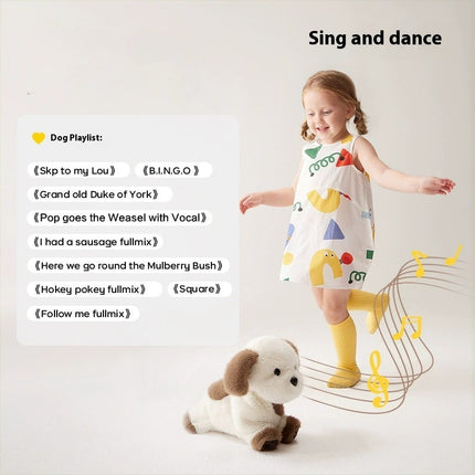 Password Dog Children's Electric Plush Simulation Pet Doll