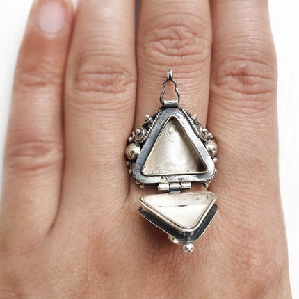 Flip-Top Ring Creative Fashionable And Retro Style For Men In Europe And The US