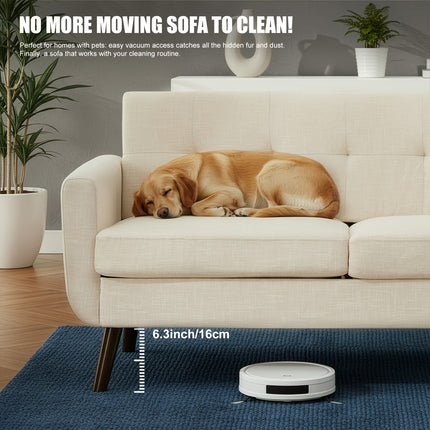 Modern Loveseat, Button Tufted Accent Sofa, Small Couch, A Top Choice for Christmas Gifts for Living Room