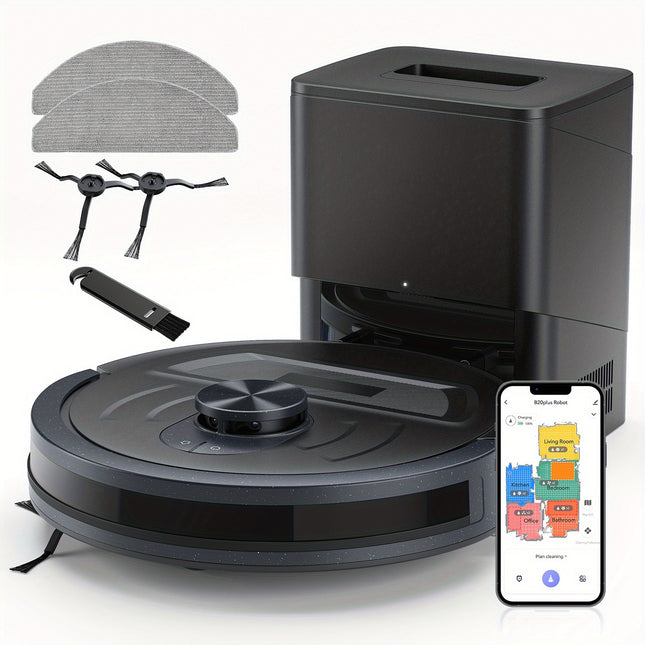 L20 MAX/B20 Plus Robot Vacuum And Mop, with 2.5L Self Emptying Station for 60 Days,