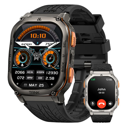 Ultra GPS Smart Watch for Men Halloween Best Gift Compass Altimeter Barometric
