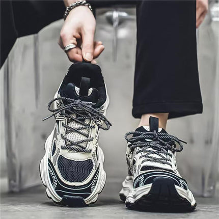 Men's Height-Increasing Elevation Sneakers - Breathable & Mesh Sneakers with Lift,