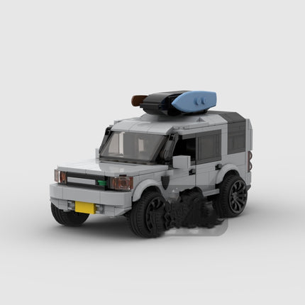 Creative DIY Building Block Car Model