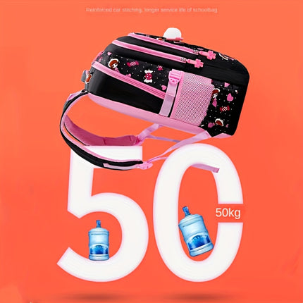 A 1pc Set with a Large Capacity And Multiple Compartments, Featuring a Double-Sided Zipper Closure,